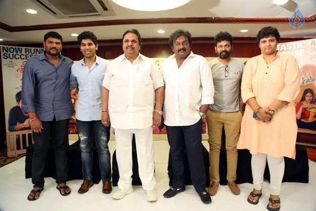 srirastu subhamastu success meet,dasari narayana rao,brand ambassador,sukumar,vv vinayak,parasuram  దాసరి..శ్రీరస్తు శుభమస్తు బ్రాండ్ అంబాసిడర్!